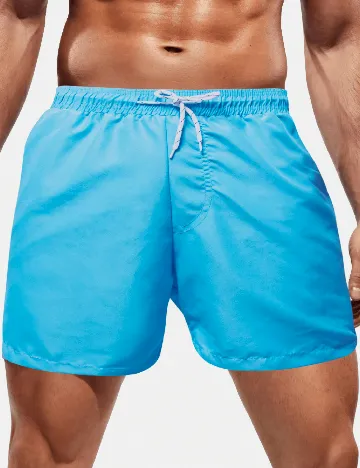 Short de baie SHEIN, albastru