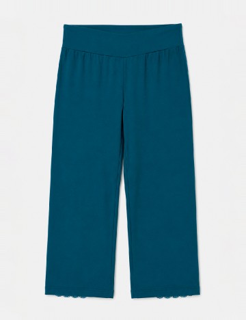 Pantaloni de pijama Intimissimi, albastru