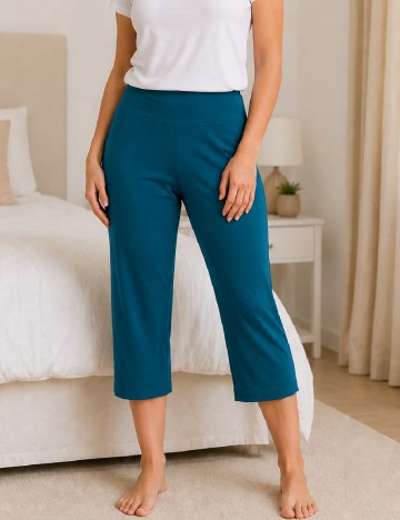 Pantaloni de pijama Intimissimi, albastru