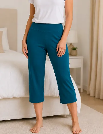 Pantaloni de pijama Intimissimi, albastru