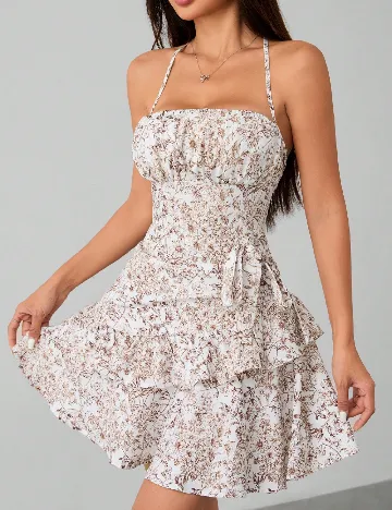 Rochie scurta SHEIN, alb