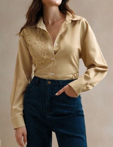 Camasa Anewsta, galben