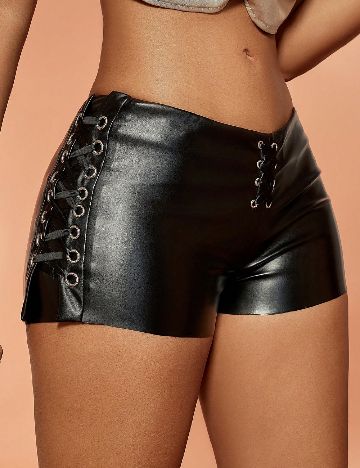 Pantaloni scurti SHEIN, negru