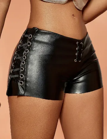 Pantaloni scurti SHEIN, negru