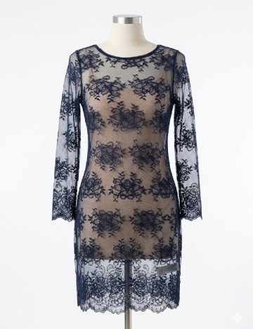 Rochie de noapte Intimissimi, bleumarin inchis
