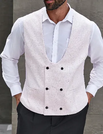 Vesta SHEIN Plus Size Men, roz