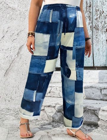 Pantaloni SHEIN CURVE, mix culori