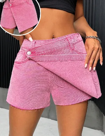 Fusta pantalon SHEIN, roz
