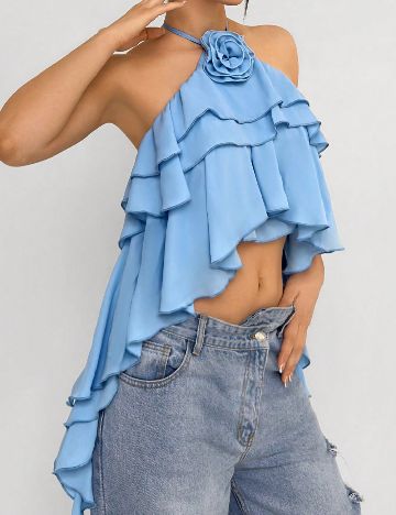Top SHEIN, albastru