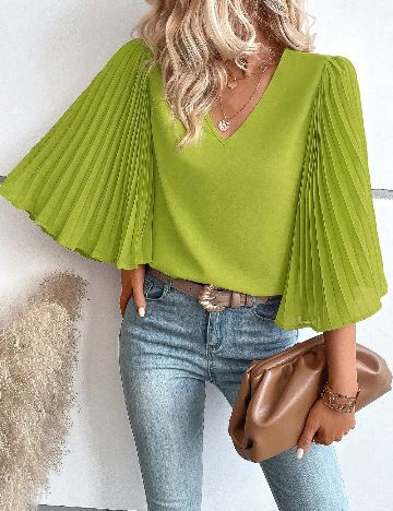 Bluza SHEIN, verde