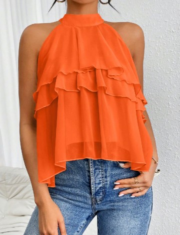 Bluza SHEIN, portocaliu