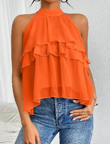 Bluza SHEIN, portocaliu
