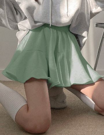 Fusta pantalon Dazy, verde