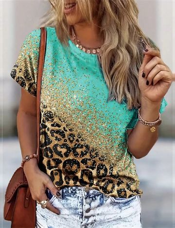 Tricou SHEIN CURVE, mix culori