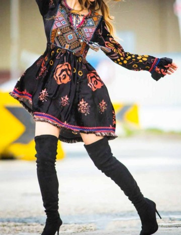 Rochie Savage Culture, mix culori, S