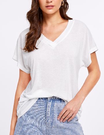 Tricou SHEIN, alb