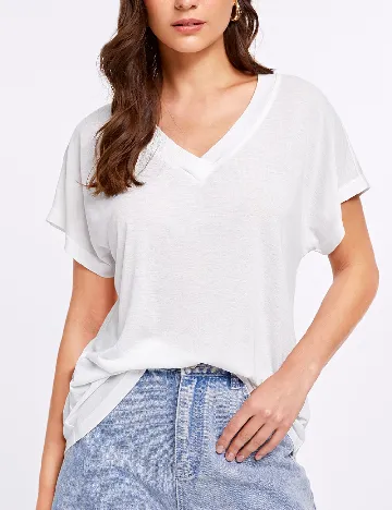 Tricou SHEIN, alb