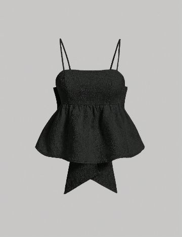 Top SHEIN, negru