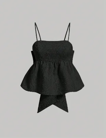 Top SHEIN, negru