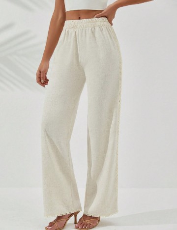 Pantaloni SHEIN, crem
