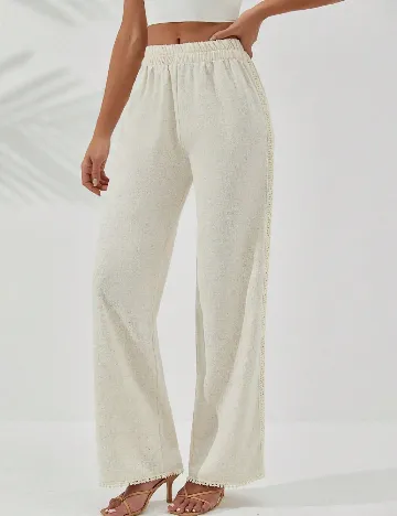 Pantaloni SHEIN, crem