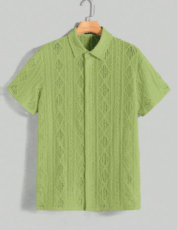 Camasa SHEIN, verde