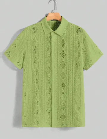Camasa SHEIN, verde