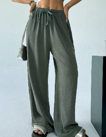 Pantaloni SHEIN, verde