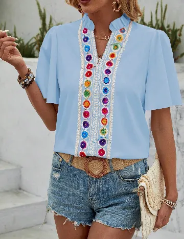 Bluza SHEIN, albastru