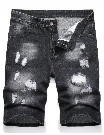 Pantaloni scurti SHEIN, gri inchis