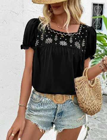 Bluza SHEIN, negru