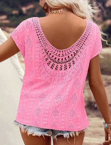 Tricou SHEIN, roz