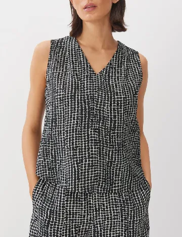 Bluza Someday, negru/alb
