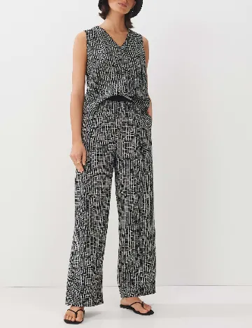 Bluza Someday, negru/alb