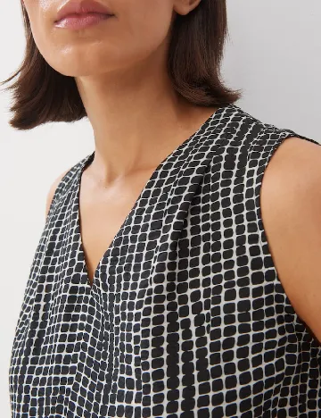Bluza Someday, negru/alb