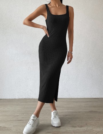 Rochie medie SHEIN, negru