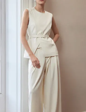 Bluza MOTF, alb