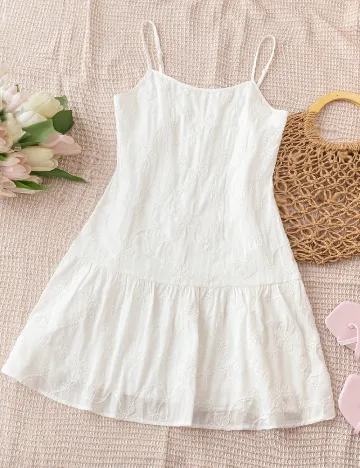 Rochie scurta SHEIN, alb