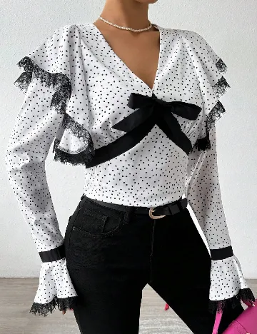 Bluza SHEIN, alb