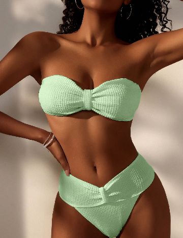Costum de baie SHEIN, verde