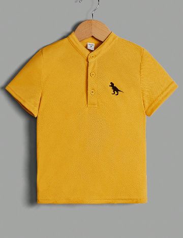 Tricou Shein Kids, galben