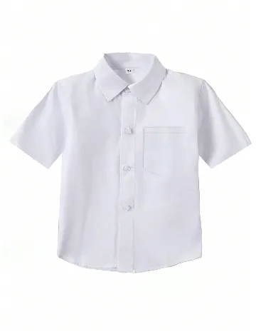 Camasa Shein Kids, alb
