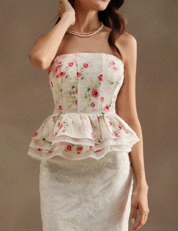 Top Anewsta, floral