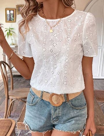 Bluza SHEIN, alb