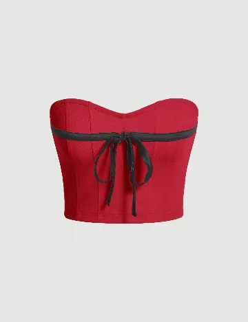 Top SHEIN, rosu