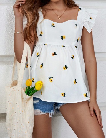 Bluza SHEIN, alb