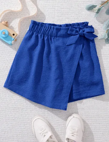Fusta pantalon Shein Kids, albastru