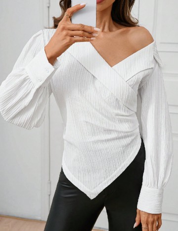 Bluza SHEIN, alb