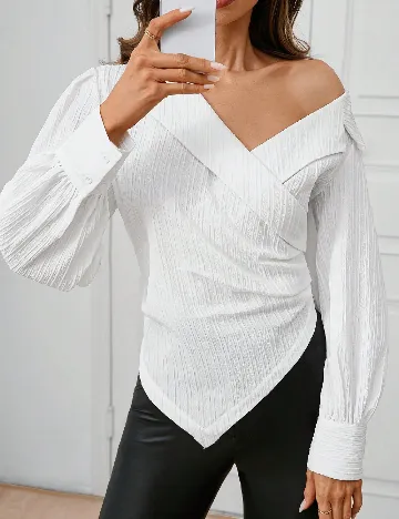 Bluza SHEIN, alb
