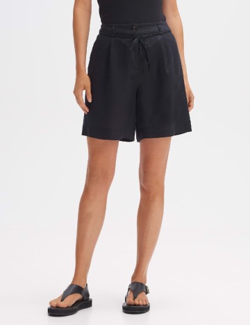 Pantaloni scurti Opus, negru